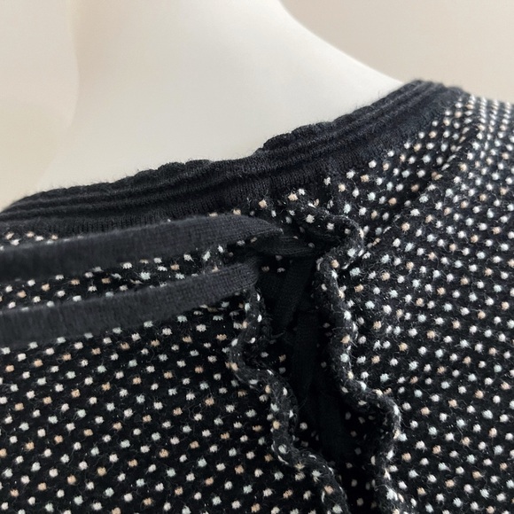 Courreges cotton polka dot mini dress tunic casual preppy chic French luxury - Picture 8 of 8